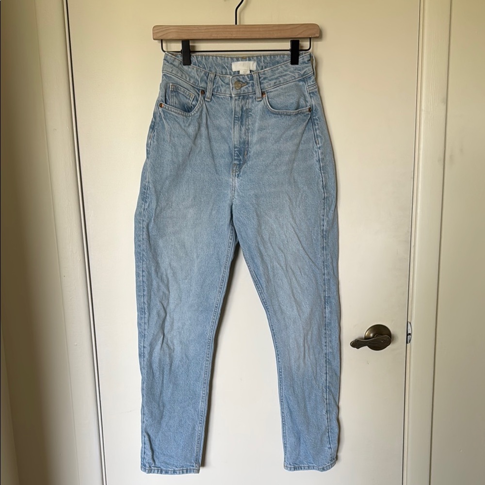 Light Blue High-Waisted Jeans